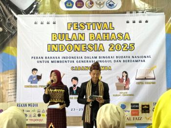 Imabsi FKIP Unila Rayakan Bulan Bahasa Lewat Festival Bulan Bahasa Indonesia 2025
